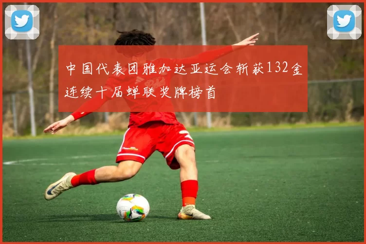 中国代表团雅加达亚运会斩获132金连续十届蝉联奖牌榜首